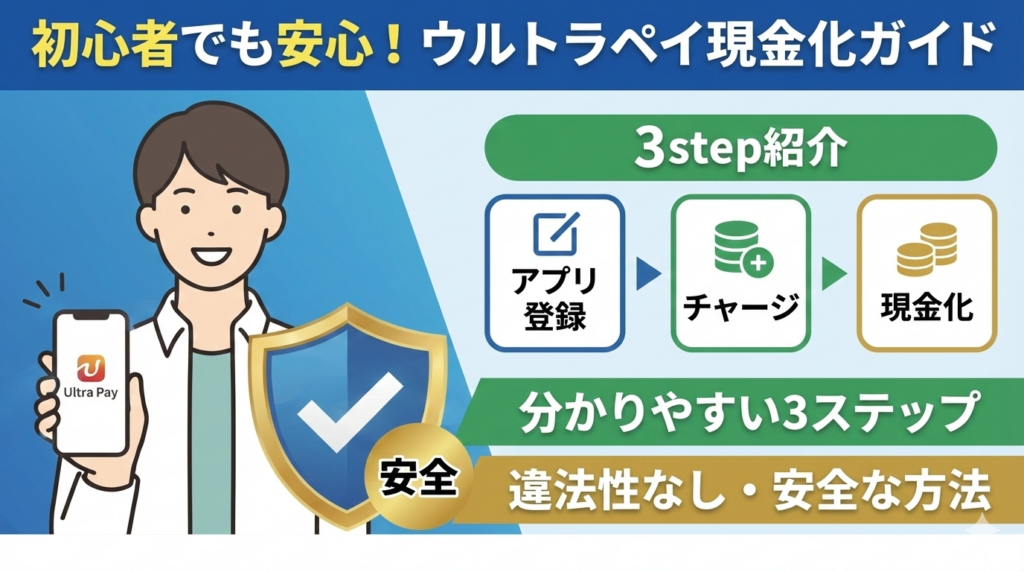 ウルトラペイを賢く現金化