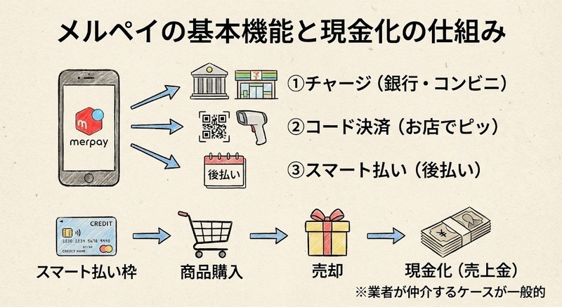 メルペイとは?今さら聞けない基本機能と現金化の仕組み